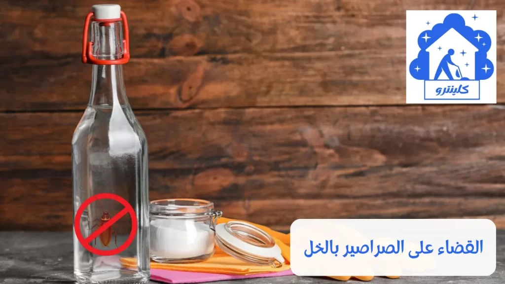 القضاء على الصراصير بالخل