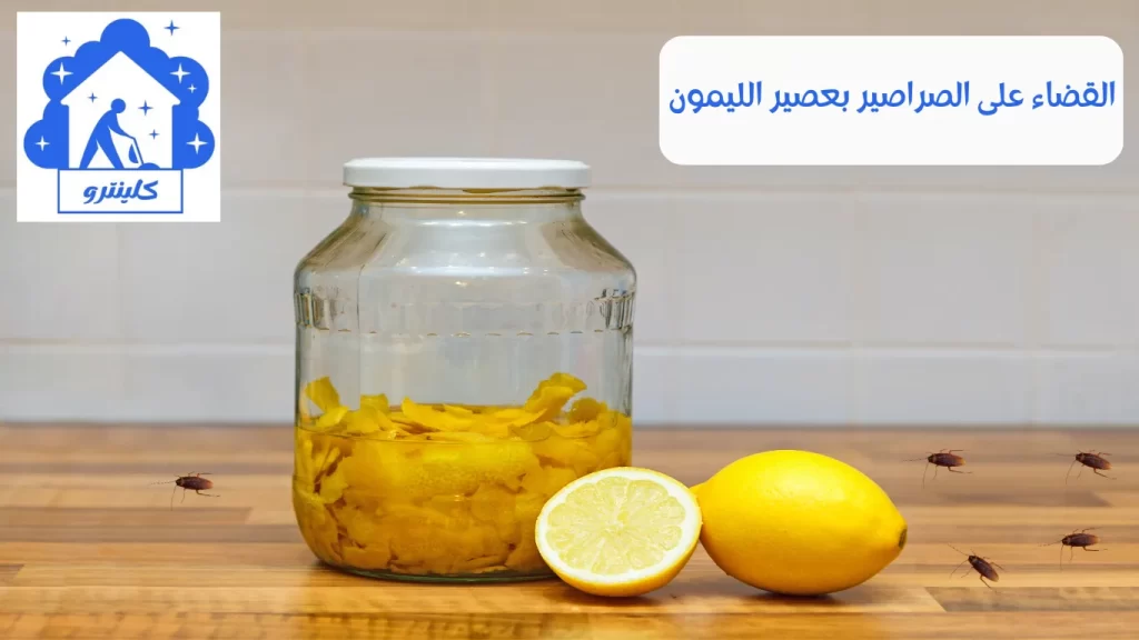 القضاء على الصراصير بعصير الليمون